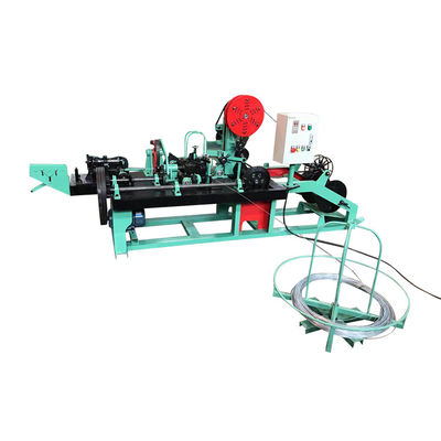 qualidade  High End Customized Automatic Double Stranded Twisted Barbed Wire Mesh Making Machine From Building Material Shops fábrica
