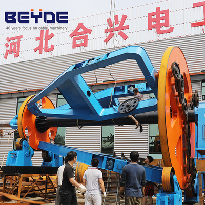 Stranding or Reinforcing All Kinds of Electrical Cable Wire Rope Netting High Speed ​​Clamping Machine